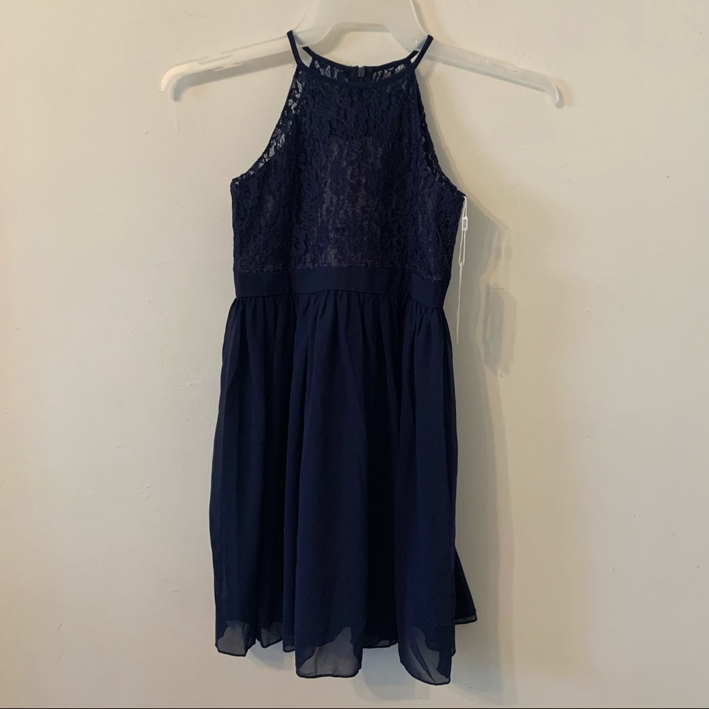 iEFiEL Girl’s 12 Lace Crochet Party Midi Dress